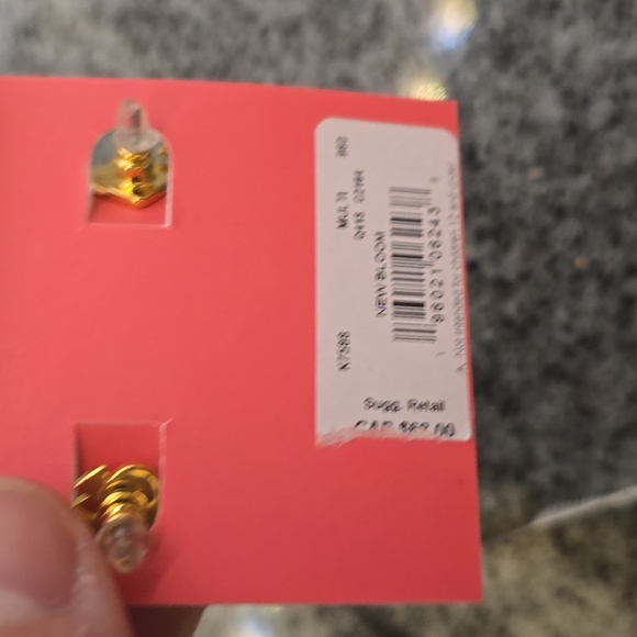 Kate Spade Floral Gemstone Earrings- "New Bloom" - Picture 4 of 4